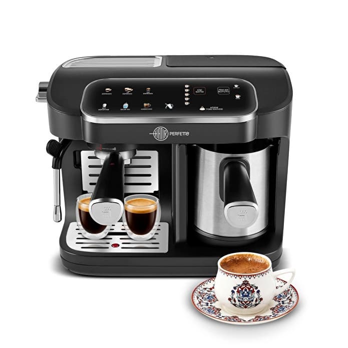Karaca Hatır Perfetto Espresso ve 5 Fincan Kapasiteli Türk Kahvesi Makinesi