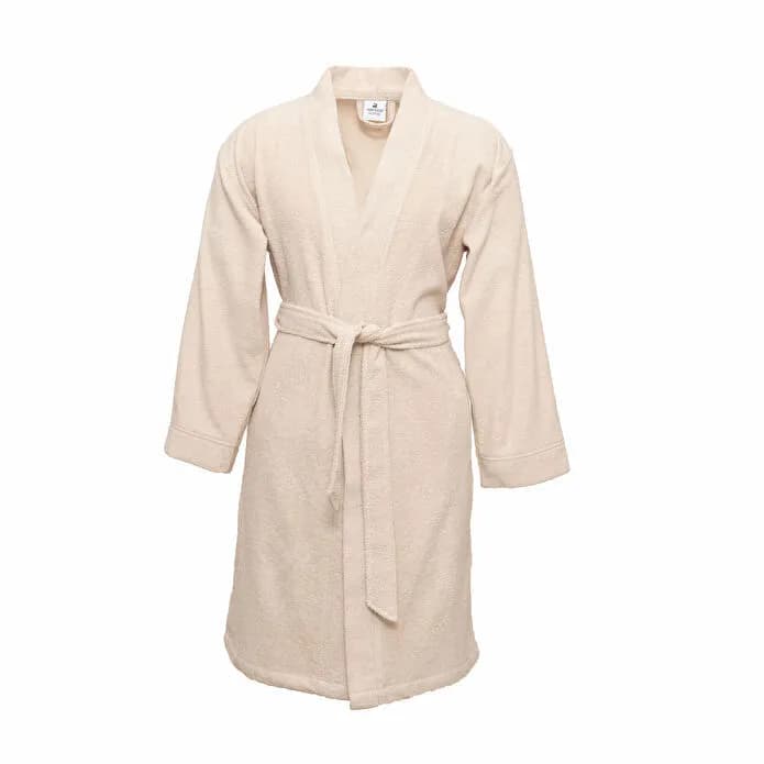 Karaca Home Roma Regular %100 Pamuk Kimono L/ XL Bej