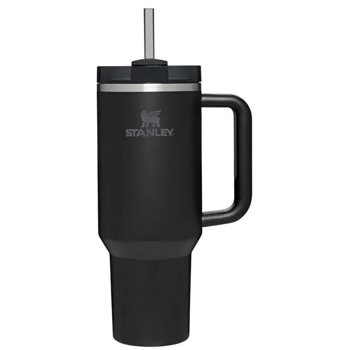 Stanley Quencher Pipetli Termos Bardak 1.18L Siyah