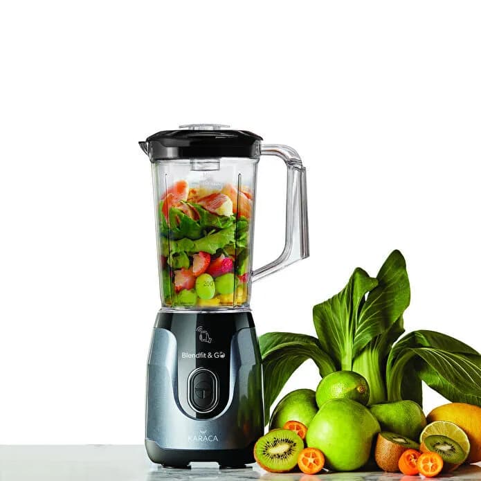 Karaca Blendfit Go Antrasit Smoothie Blender