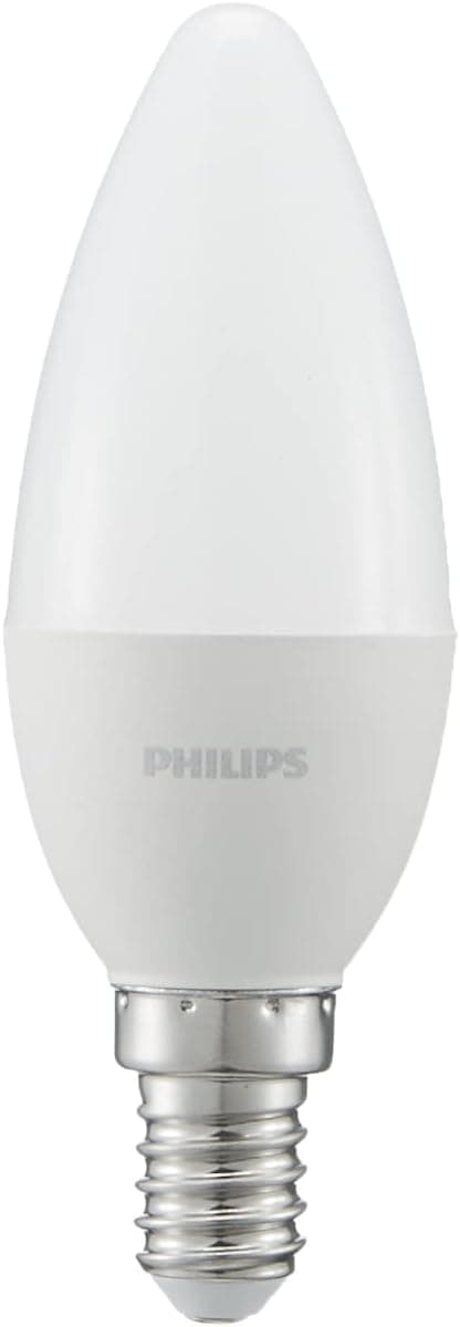Philips 25W B35 Led Mum Ampul, 2700K Sarı Işık, E14 İnce Duy