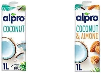 Alpro Hindistan Cevizi ve Hindistan Cevizi & Badem İçecek Paketi (2x1L)