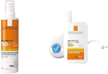 La Roche-Posay Anthelıos Xl Ultra Light Spf 50 Faktör Güneş Koruyucu Sprey 200 ml ve La Roche-Posay Anthelios UVmune Fluid Güneş Kremi SPF50+ 50 ml