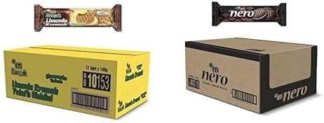 Eti Burçak Limonlu Kremalı Yulaflı Bisküvi 100 g x 12 Adet ve Eti Nero Kakaolu Bisküvi 110 g x 18 Adet
