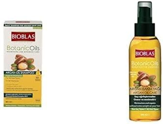 Bioblas Argan Şampuan 360 ml + Serum Argan Bakım Yağı 100 ml