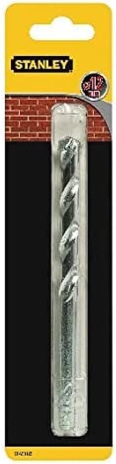 Stanley Sta53125 Beton Matkap Ucu, Metalik, 1 Adet, 12 X 150 mm