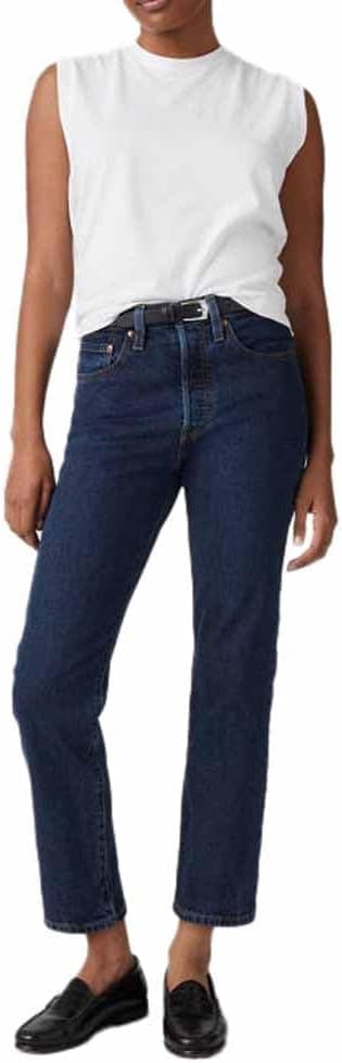 Levis 501 Crop Jeans Jean Pantolon Kadın