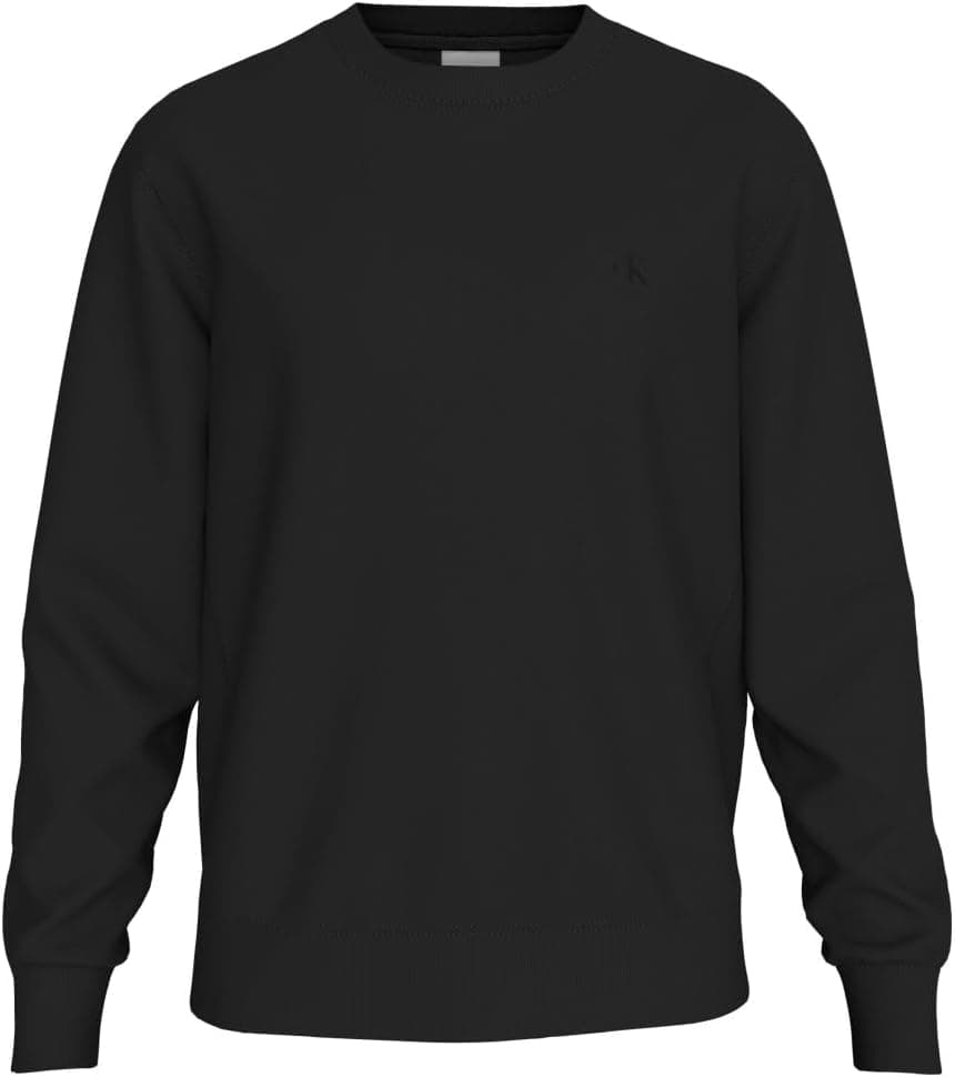 Calvin Klein LS EU 350TERRY MONOGRAM CN SWTSH Sweatshirt Erkek