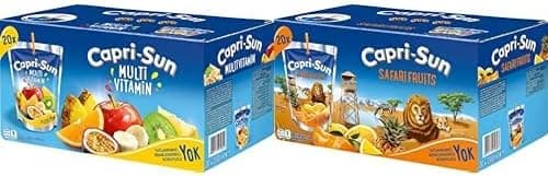 Caprisun Multi Vitamin ve Safari Meyve Suyu Paketi (2x20x200ml)