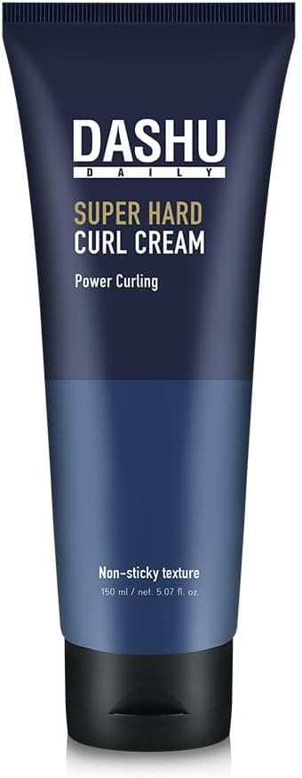 Dashu, Güçlü Tutuşlu, Durulanmayan, Dalgaları Belirginleştiren Saç Kremi Daily Super Hard Curl Cream