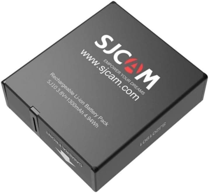 SJCAM SJ10 SJ11 Serisi 1300mAh Li-Ion Ultra Dayanıklı Aksiyon Kamerası İçin Batarya