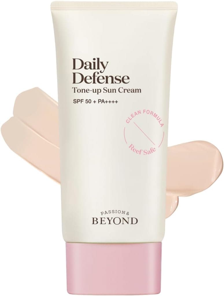 PASSION & BEYOND Daily Defense Tone-Up Sun Cream SPF50+ PA++++ Aydınlatıcı & Renk Eşitleyici Güneş Kremi 50 ml