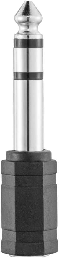 Adaptör 6.3mm Stereo Fiş - 3.5mm Stereo Soket