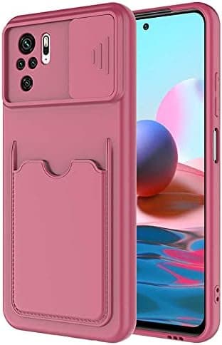 Spia Xiaomi Redmi Note 10S ile uyumlu Kılıf Mor Kartex Sürgülü Kapak Orijinal Esnek İnce Geliştirilmiş Dayanıklı Darbe Karşıtı Koruyucu Yeni Nesil Tasarım (Xiaomi Redmi Note 10S, Mor)