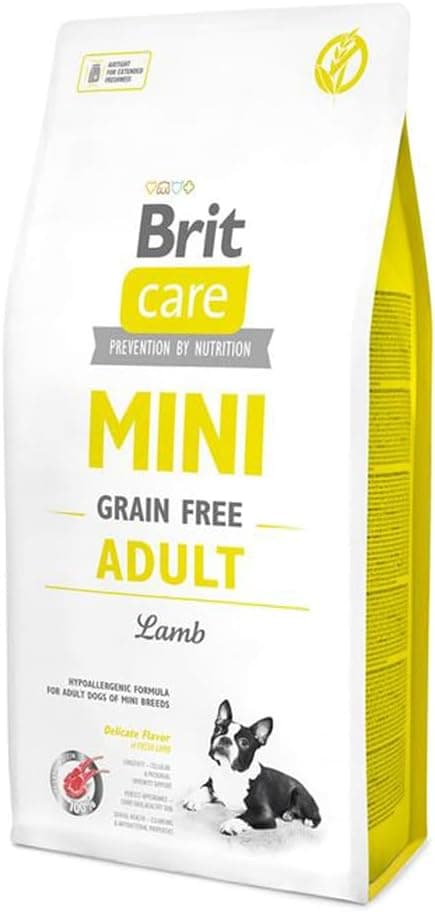 Brit Care Adult, Minik Irk - Yetişkin Köpekler İçin, Tahılsız, Hipoalerjenik Kuzu Etli Kuru Mama, 2 kg