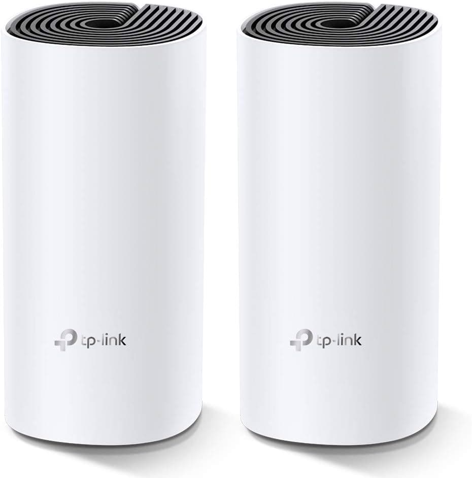 TP-Link Deco M4 2-pack, AC1200 Mbps, Dual-Band, Gigabit Portları, 100 Cihaza Kadar Bağlanılabilirlik, 260 m²ye Kadar Kapsama, Mobil Uygulama ile Kolay Kurulum, Wi-Fi 5 Mesh Sistemi