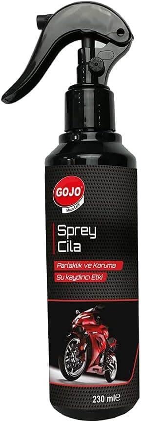 Gojo Motosiklet Sprey Cila ve Parlatıcı Sprey 230 Ml