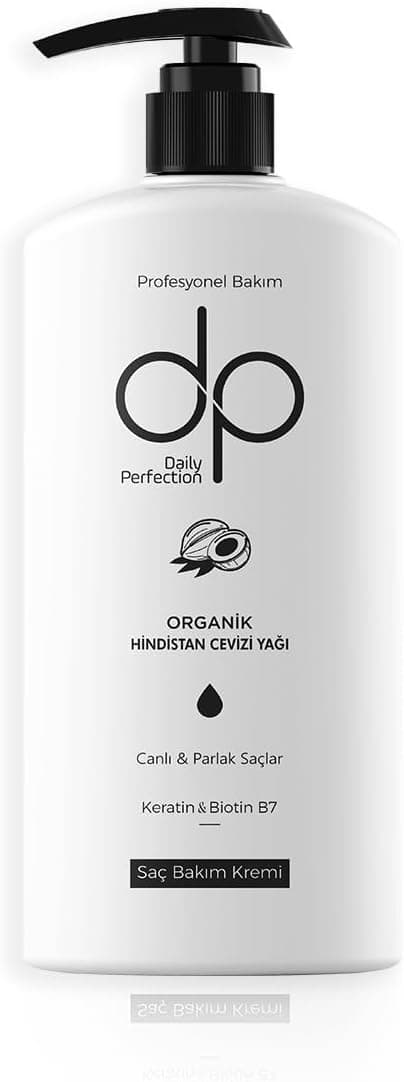 Organik Hindistan Cevizi Yağı Profesyonel Saç Bakım Kremi 500 Ml