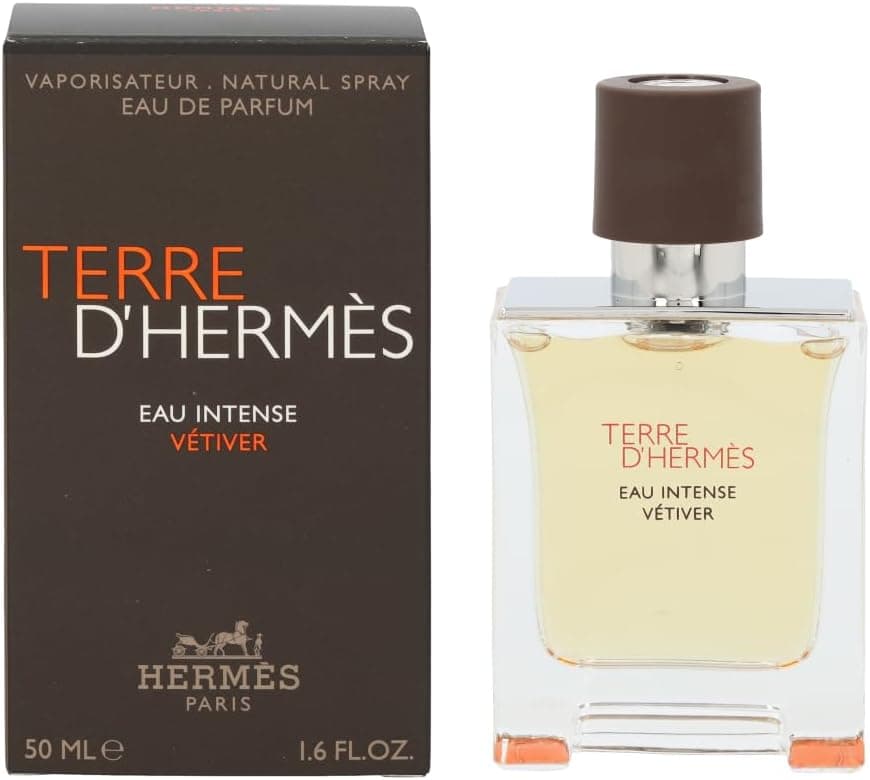 Hermès Terre D Eau Intense Vetiver EDP 50 ml Erkek Parfüm 1 Paket (1 x 50 ml)