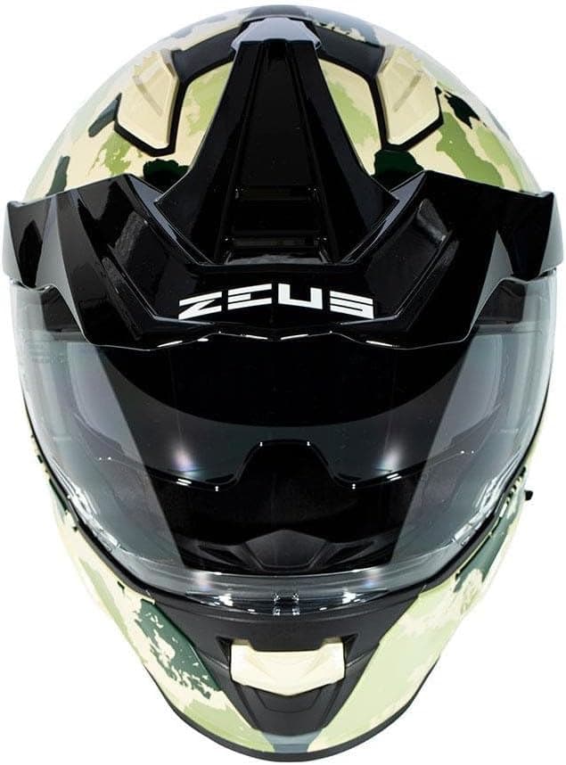 ZEUS ZS-913 B6F Motosiklet Kaskı Kapalı Kask Yellow Green S