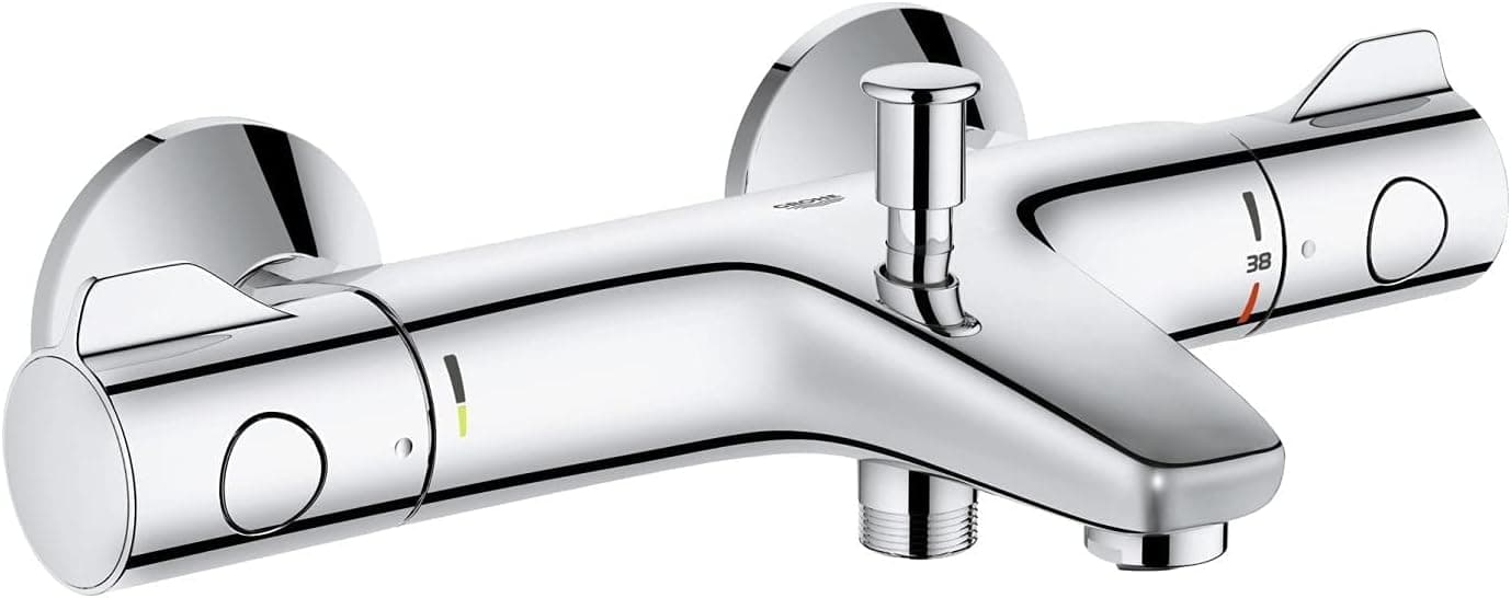 Grohe Grohtherm 800 Termostatik Banyo Bataryası - 34576000