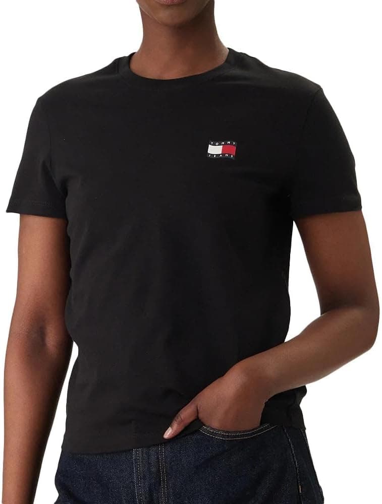 Tommy Hilfiger TJW REG WAVY FLAG SS TEE EXT T-shirt Kadın