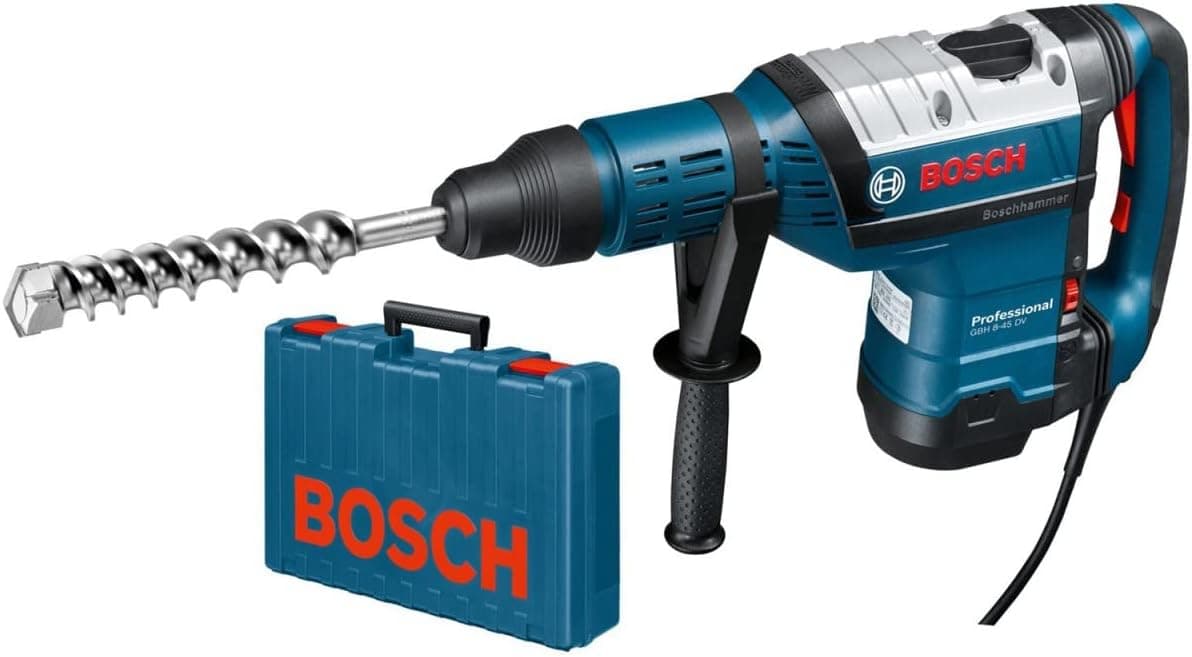 Bosch Professional GBH 8-45 D Kırıcı Delici (1.500 W, 8,2 kg, 12,5 J, Betonda Delme Çapı: 45 mm)