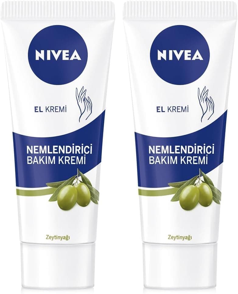 NIVEA El Kremi Zeytinyağlı Nemlendirici Bakım Kremi (75 ml) 2li paket