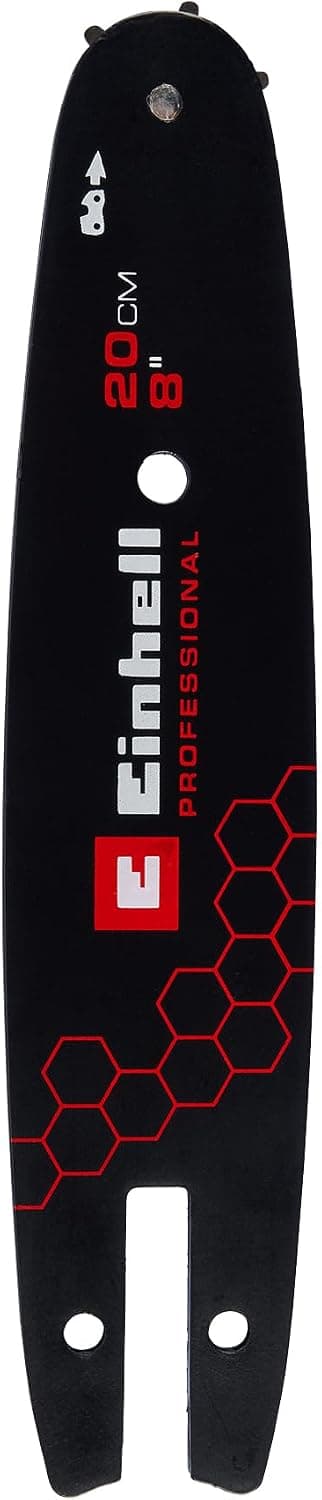 Orijinal Einhell yedek pala 20 cm (budama testere aksesuarı, Einhell kablosuz budama testere GP-PS 18/20 Li BL için uygundur, uzunluk 20 cm, kalınlık 1,1 mm, dişli burun)