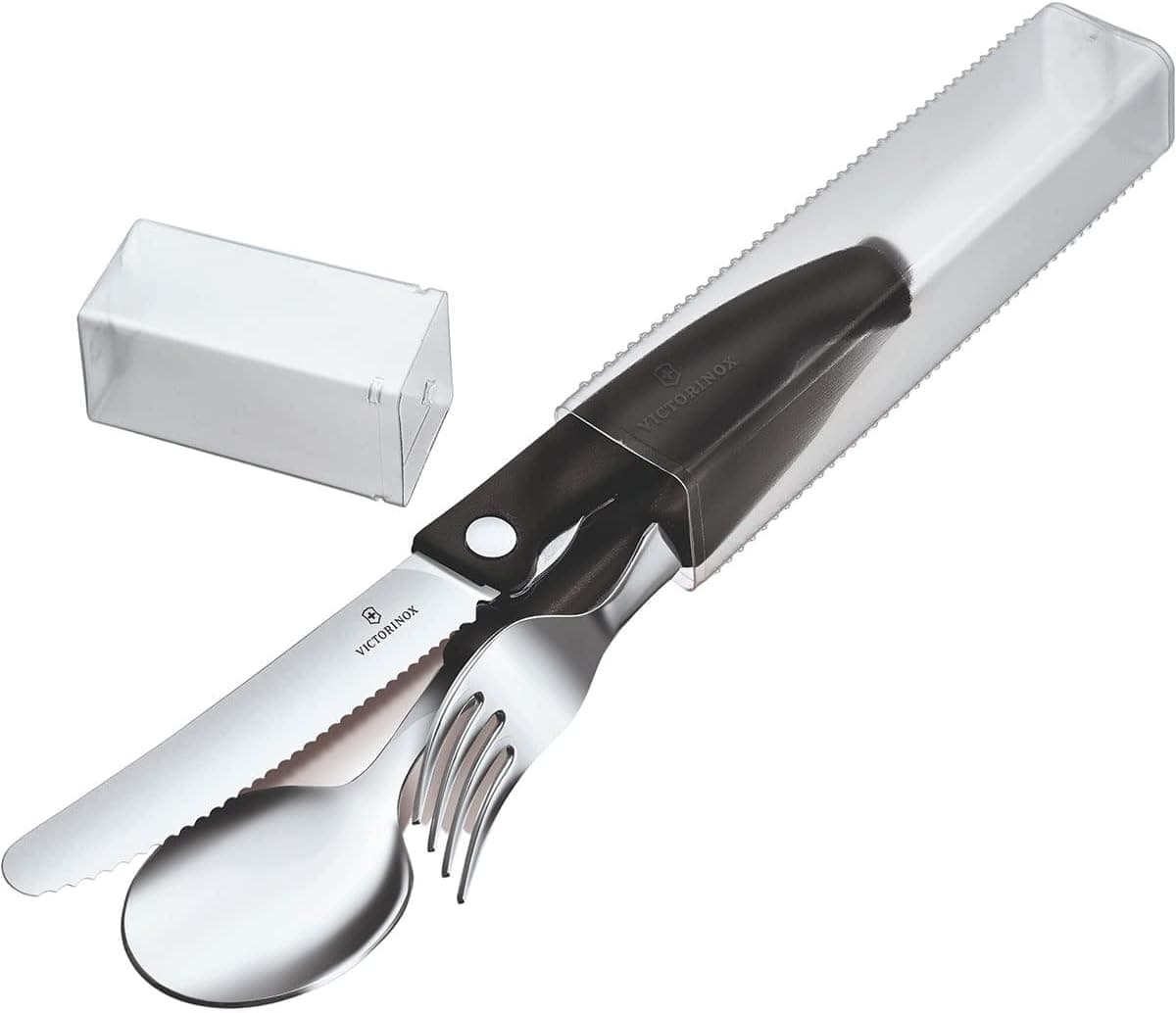 Victorinox 6.7192.F3 Swiss Classic 3 Parça Masa Seti, Siyah