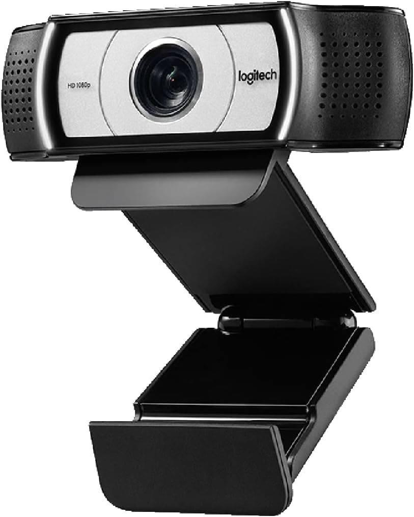 Logitech C930 HD Webcam (1080p ve USB Bağlantısı) Siyah/Gümüş Rengi