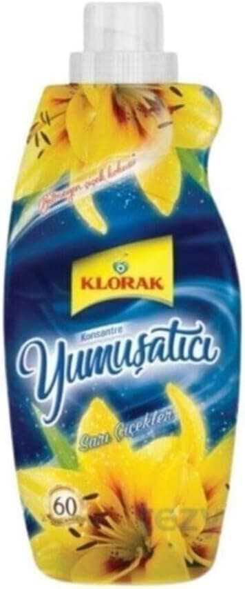 Klorak Sarı Çiçekler Konsantre Yumuşatıcı 1440 ml