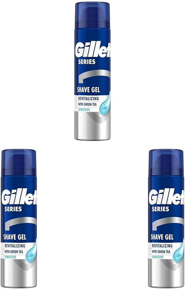 Gillette Fusion Hassas Jel 200 ml 3lü paket