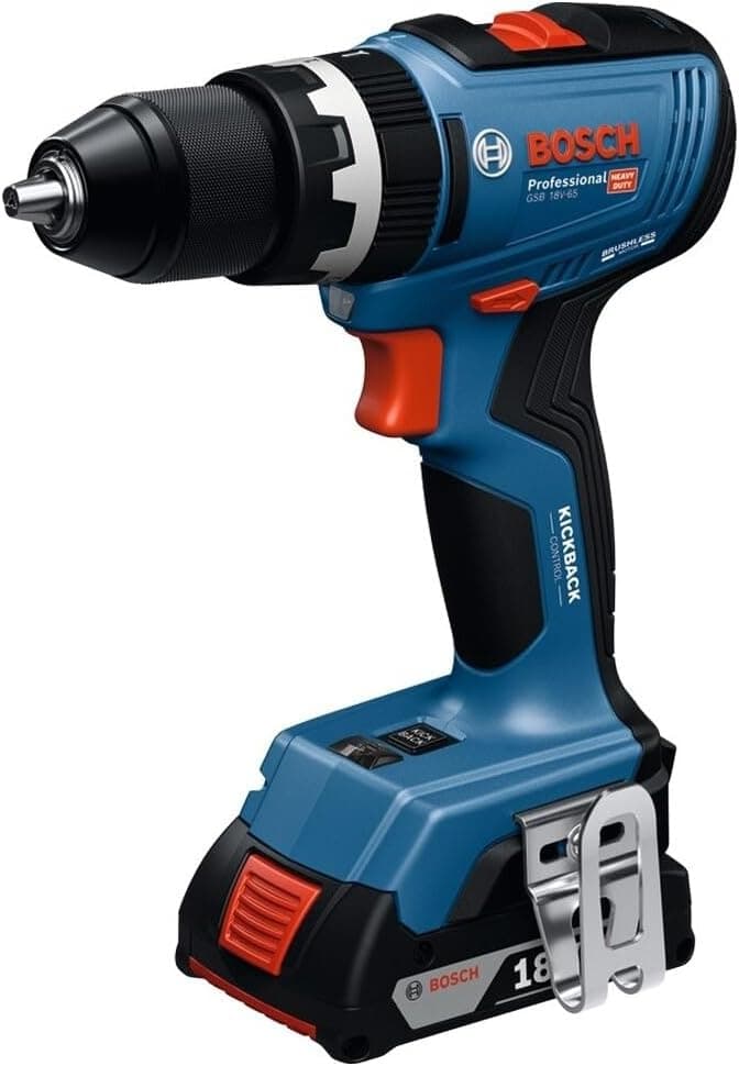 Bosch GSB 18V-65 Professional Akülü Darbeli Matkap Vidalama Makinesi