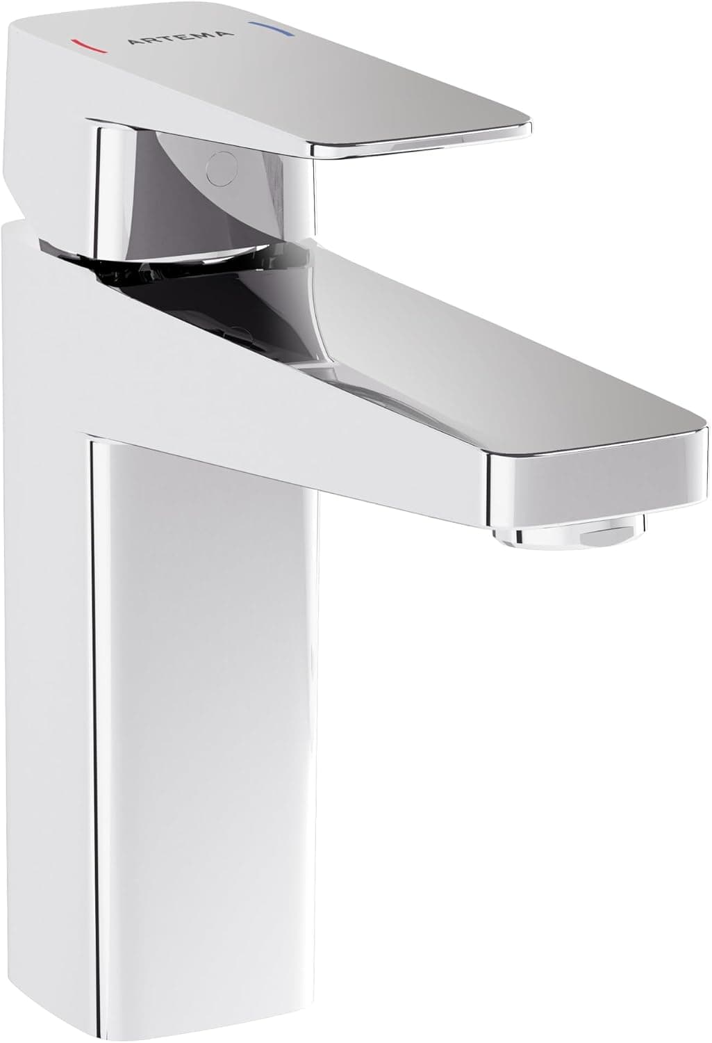 VitrA Root Square A42731ENR Blueco Yüksek Lavabo Bataryası, Krom
