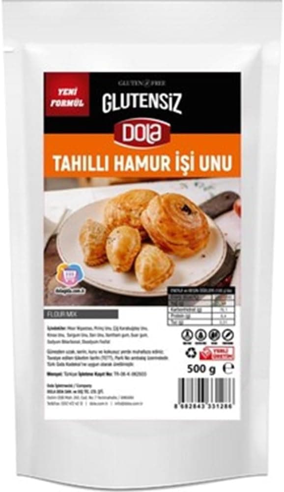 Dola Glutensiz Tahıllı Ekmek Unu 500 gr