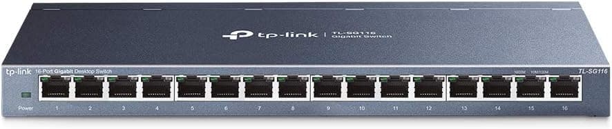 TP-Link TL-SG116, 16-Port Gigabit Desktop Switch