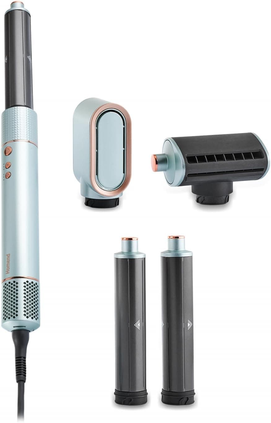 Homend Hairmony 4606H Saç Kurutma ve Şekillendirme Seti Su Yeşili