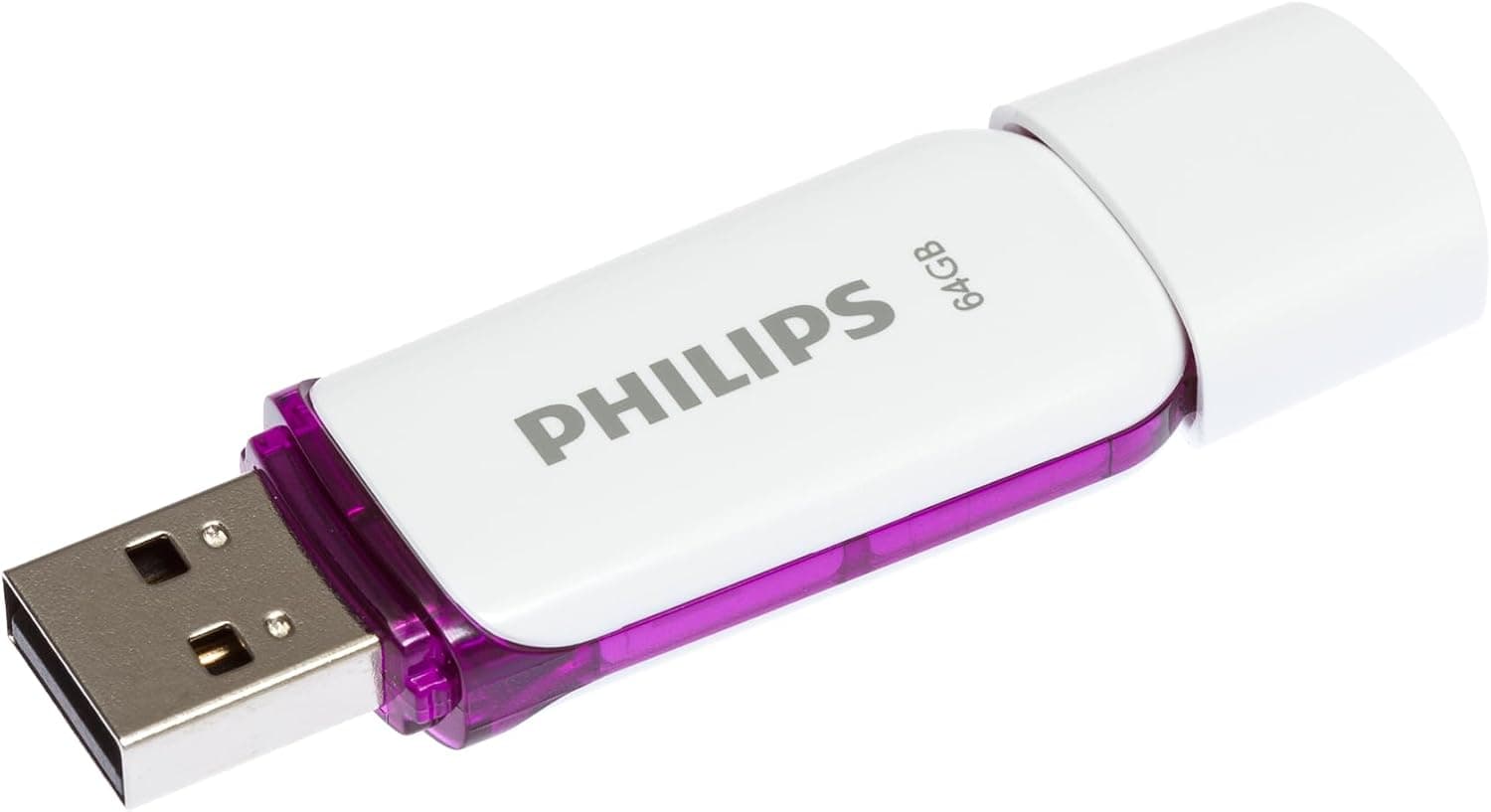 Philips Snow Edition 2.0 USB Flash Sürücü 64 GB PC, Laptop, Bilgisayar Veri Depolama, Okuma Hızı, 25 MB/sye Kadar