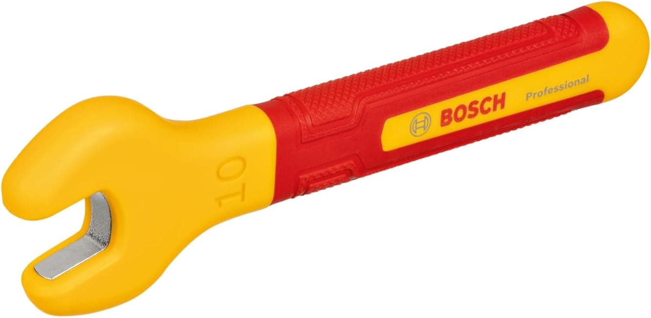 Bosch Professional VDE Açık Ağız Anahtar 10mm (1x Tek Ağız Anahtar 10mm)