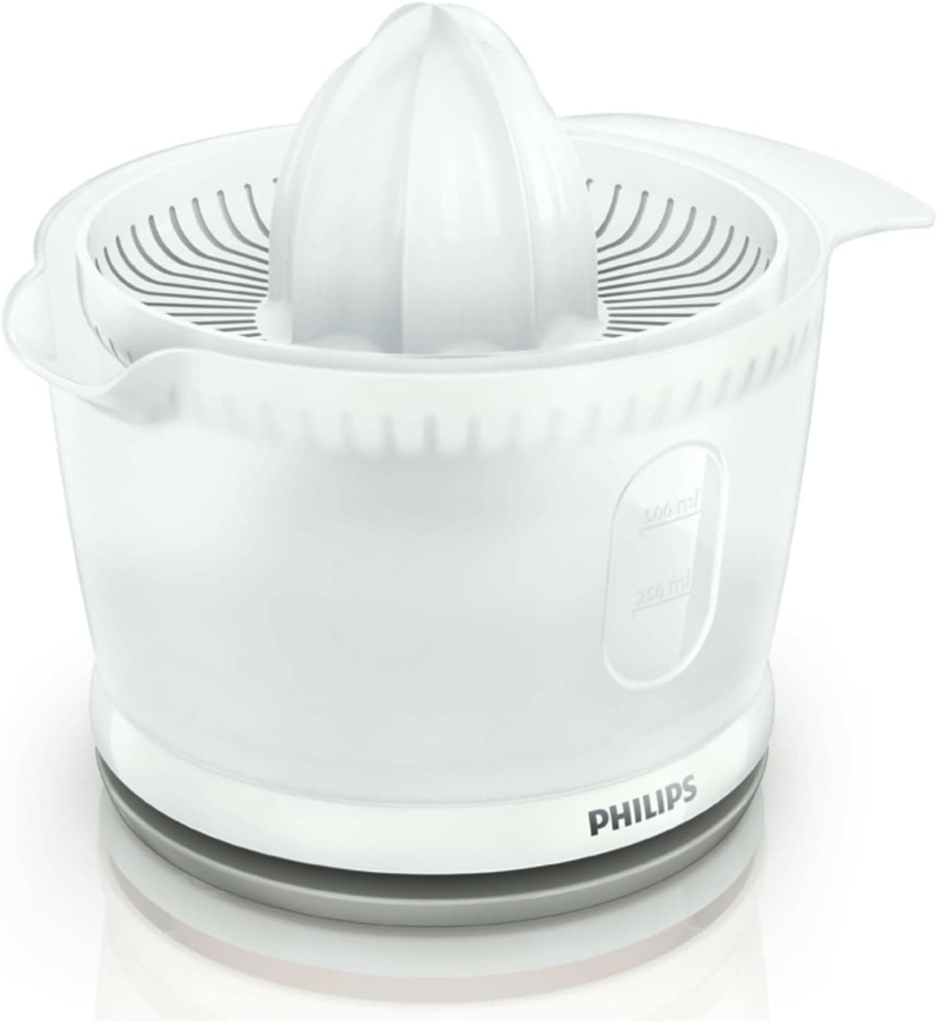Philips Daily Collection Narenciye Sıkacağı, 25W, 500 ml Meyve Suyu Sürahisi, Otomatik Yön Değiştirme, Kablo Saklama, HR2738/00