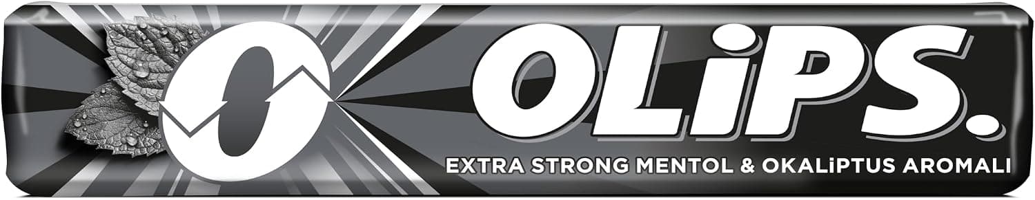 Olips Extra Strong Mentol Aromalı Şeker 28g