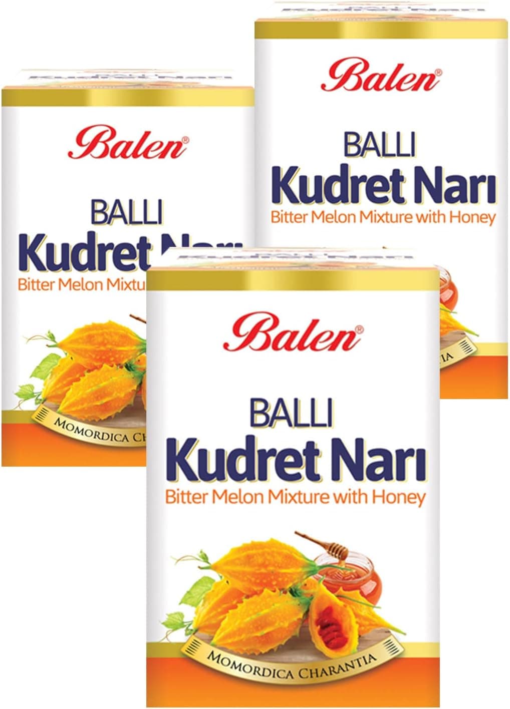 Balen Damla Sakızlı Ballı Kudret Narı Macunu 210 gr x 3 Adet