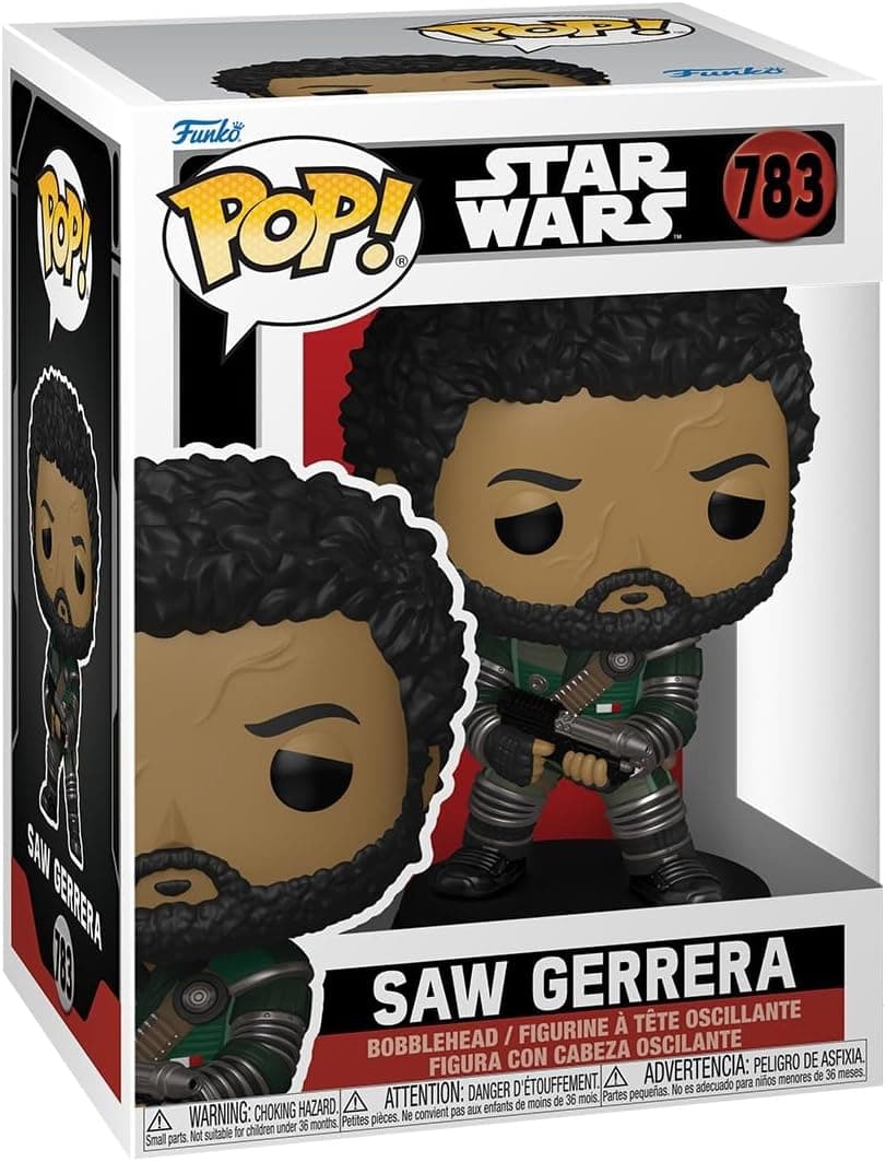 Funko POP Star Wars: Andor S3- Saw Gerrera, Oyuncak Figür