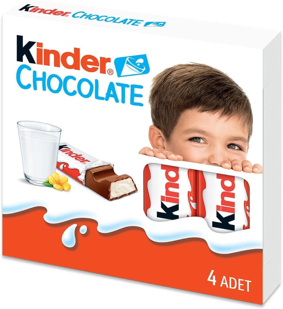 Kinder Çikolata 4lü 50 Gr