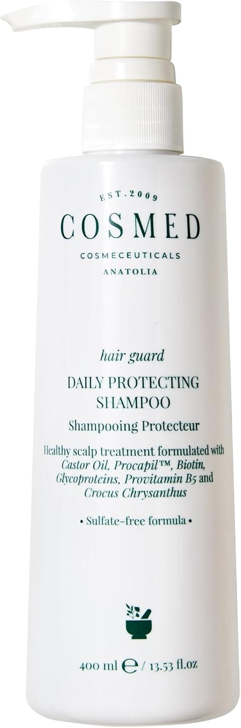 Cosmed Sülfatsız Besleyici Günlük Bakım Biotin Şampuanı - Tüm Saç Tipleri - Daily Protecting Shampoo - 400 ml
