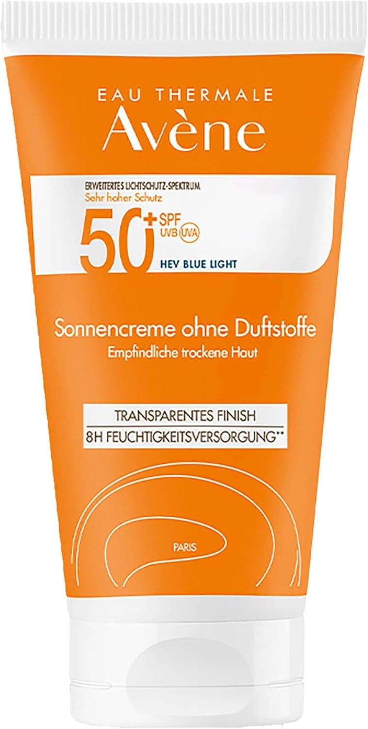 EAU THERMALE AVENE Cream SPF 50+ Kuru Ciltler İçin Güneş Kremi Yüksek Koruma Ve Nemlendirici Etkili 50 ML
