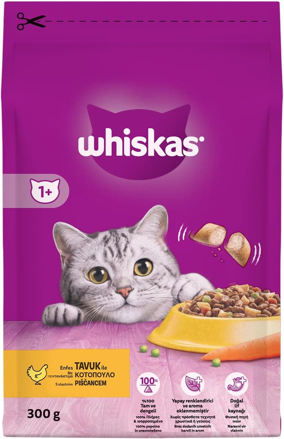 Whiskas Tavuklu Adult Kedi Maması 300 Gr
