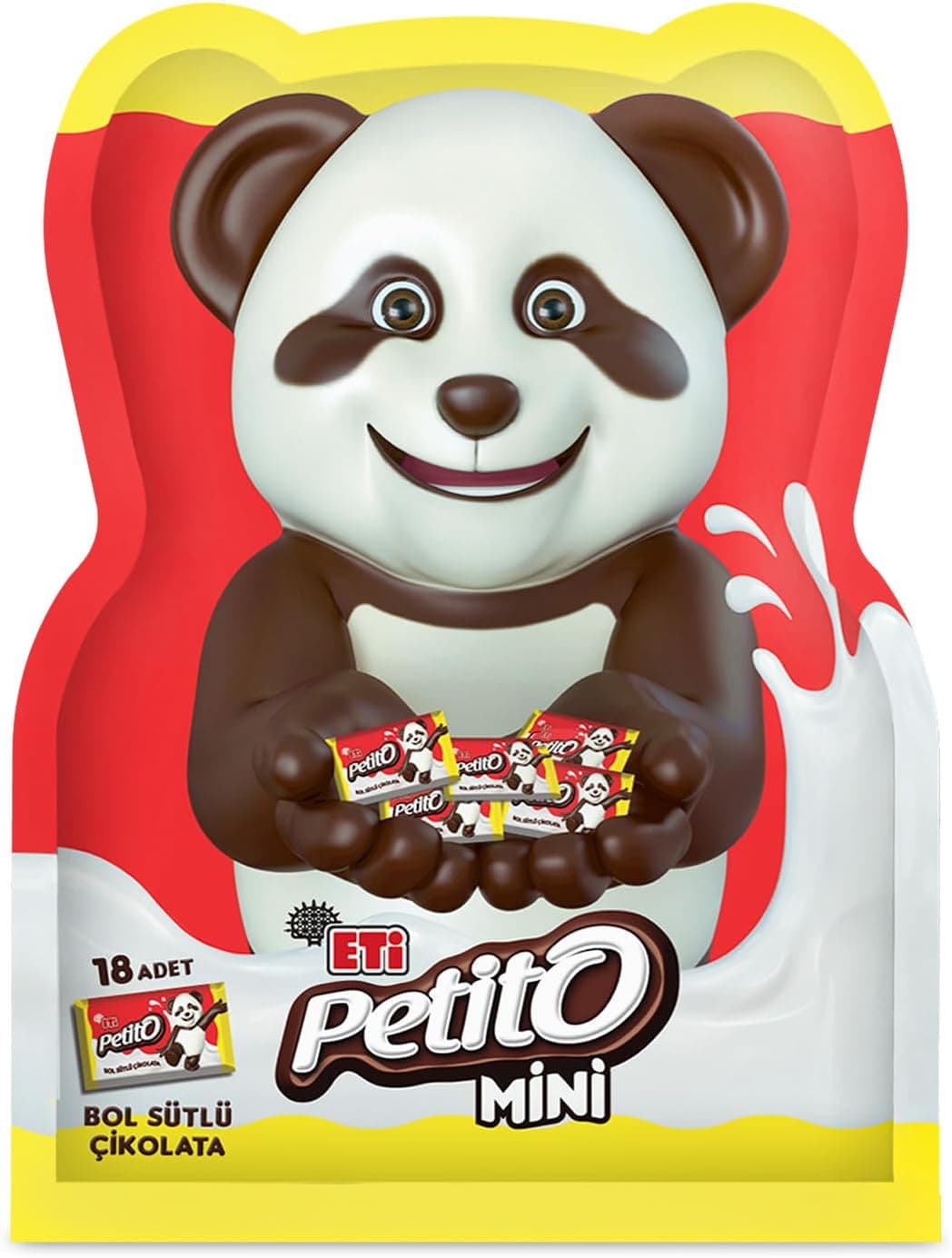 Eti Petito Mini Bol Sütlü Çikolata 72 g x 12 Adet