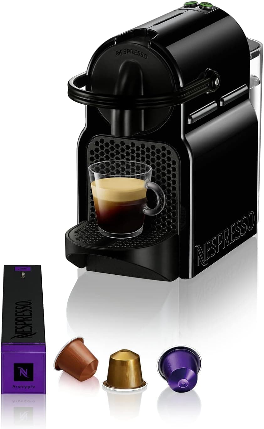 Nespresso D40 Inissia Kapsüllü Kahve Makinesi, Siyah